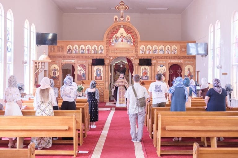 Богослужение в Намибии