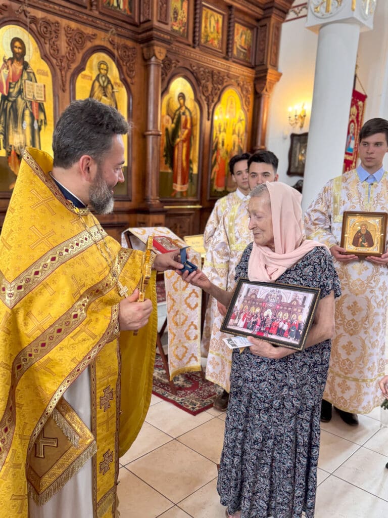 С благодарностью и молитвой: проводы Ангелины
